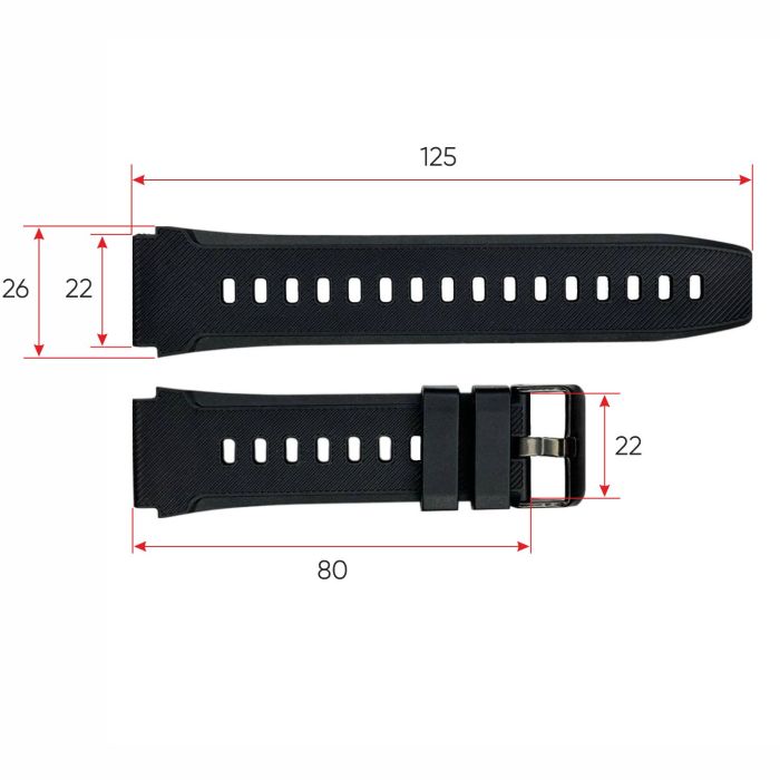 Ремешок для смарт часов C21 Black