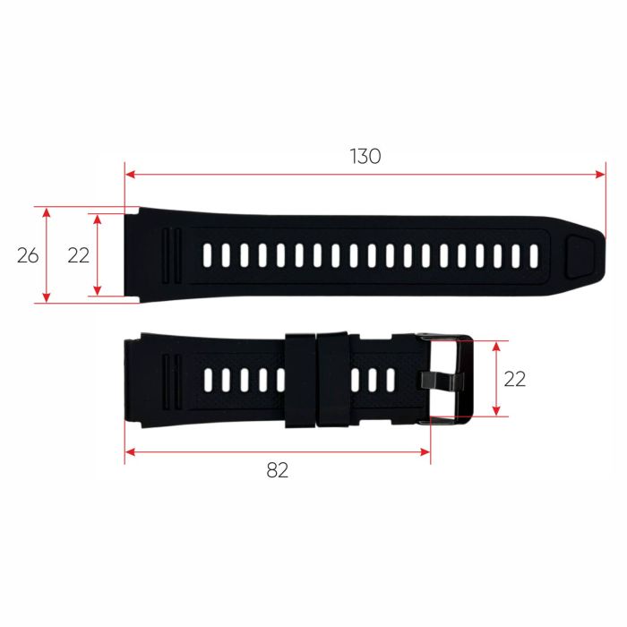 Ремешок для смарт часов K59 Black