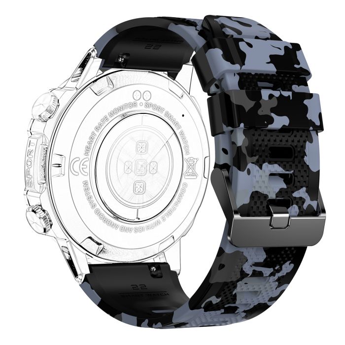 Ремешок для смарт часов K59 Camo Grey