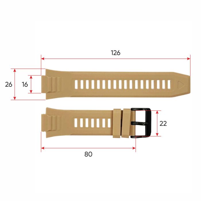 Ремешок для смарт часов Modfit Armor Khaki