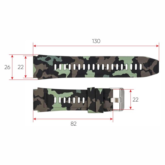 Ремешок для смарт часов Modfit Combat Camo Green