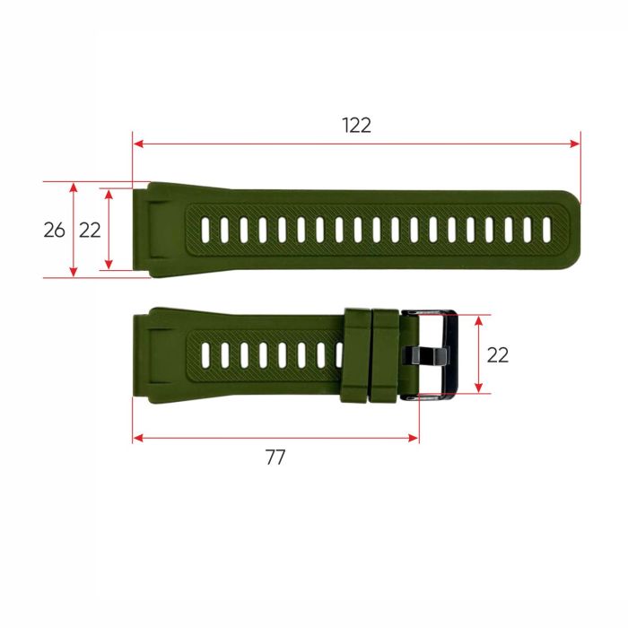 Ремешок для смарт часов Modfit Ranger Army Green