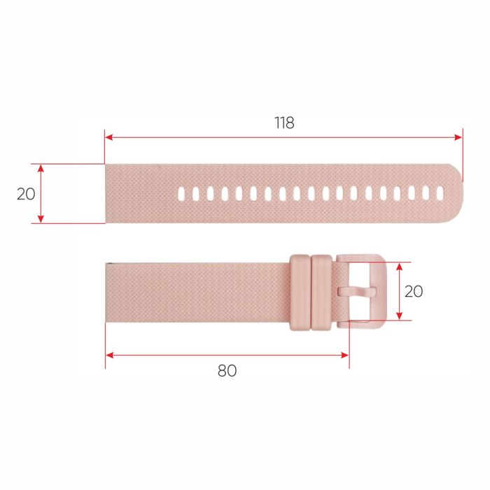 Ремешок для смарт часов Modfit Zoopex Pink