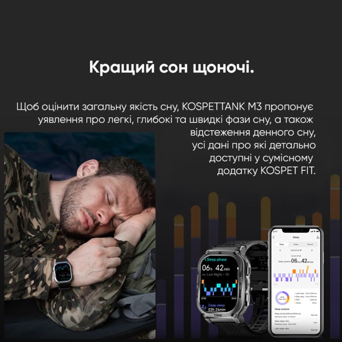  Kospet TANK M3 Black