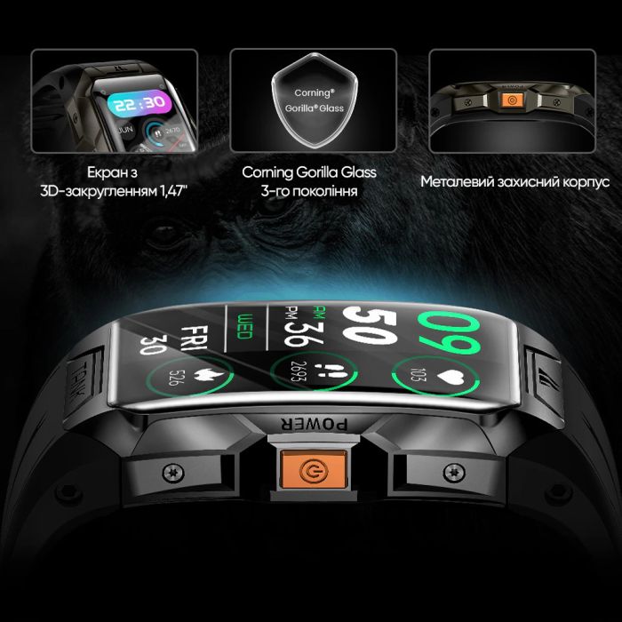  Kospet Tank X1 Black