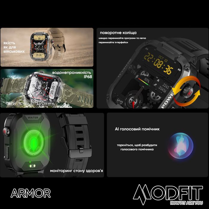 Modfit Armor Army Green