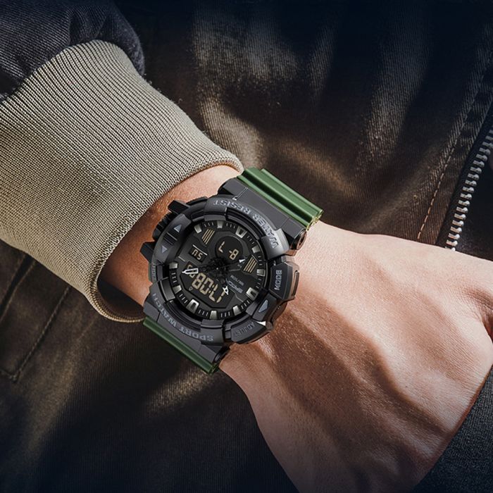 Sanda 3129 Black-Green