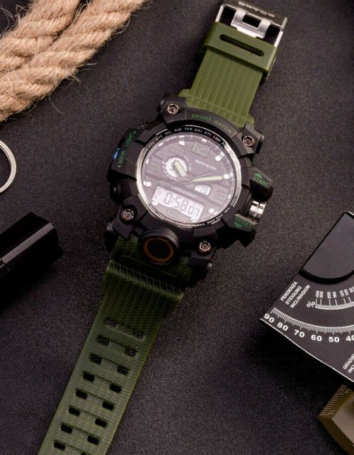 Sanda 742 Green-Black