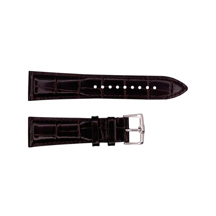 Кожаный ремешок Premium 22х18 мм. Brown