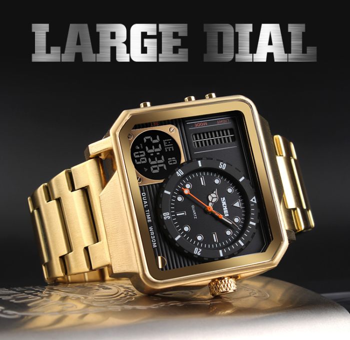Skmei 1392GD Gold