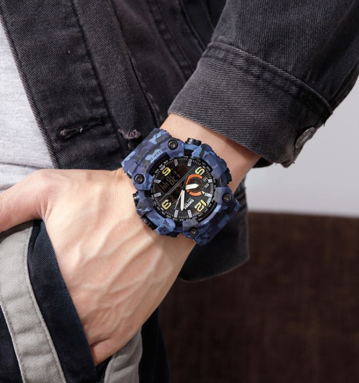 Skmei 1520CMBU camo blue