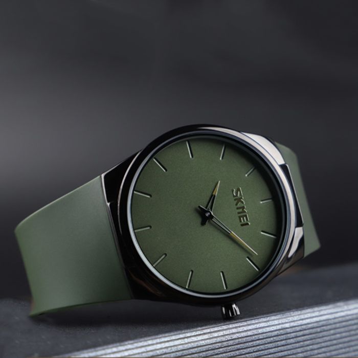 Skmei 1601SAG Army Green STOPPED
