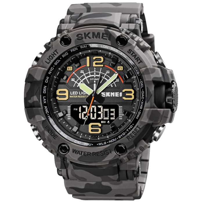 Skmei 1617 Gray-Military