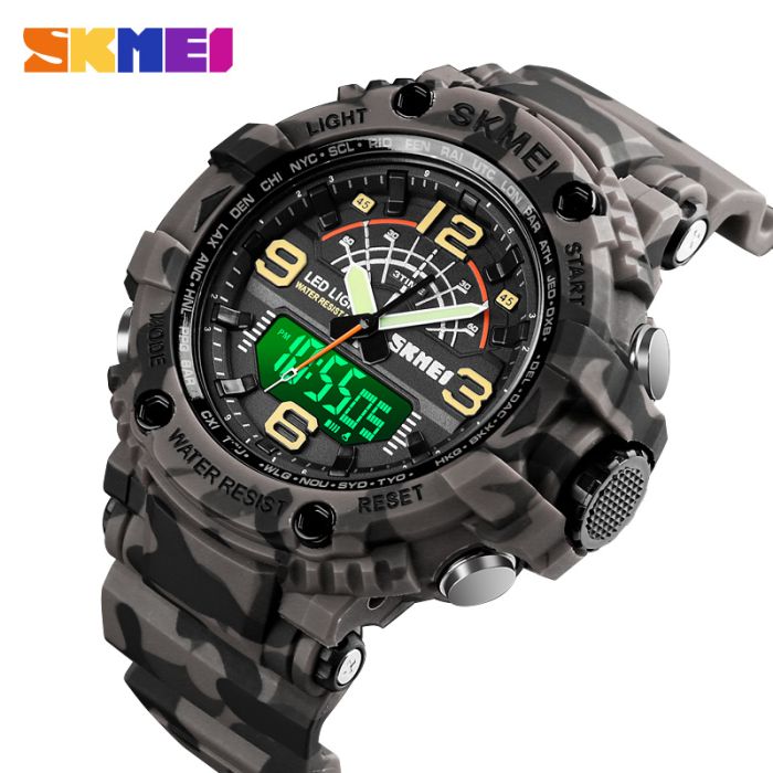 Skmei 1617 Gray-Military