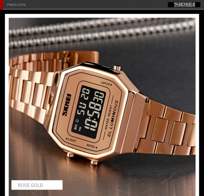 Skmei 1647RG Rose Gold