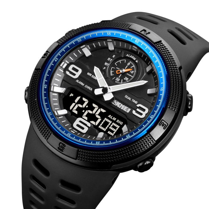 Skmei 1655BUBK Black-Blue SALE