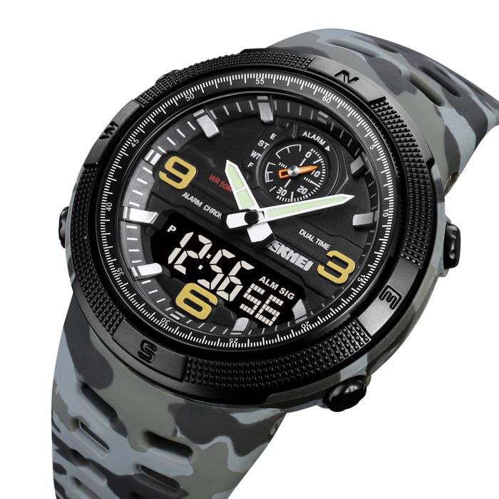 Skmei 1655CMGYBK Camo Grey-Black
