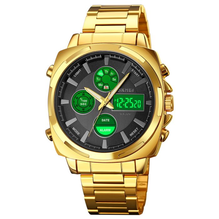 Skmei 1673GDBK Gold-Black