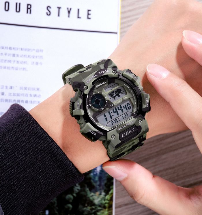 Skmei 1723CMGN Camo Green
