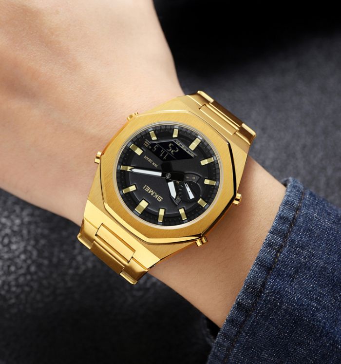 Skmei 1816GDBK Gold-Black