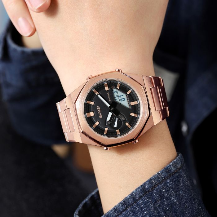 Skmei 1816RGWT Rose Gold-White