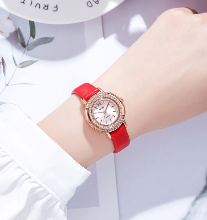 Skmei 1855RGRD Rose Gold-Red