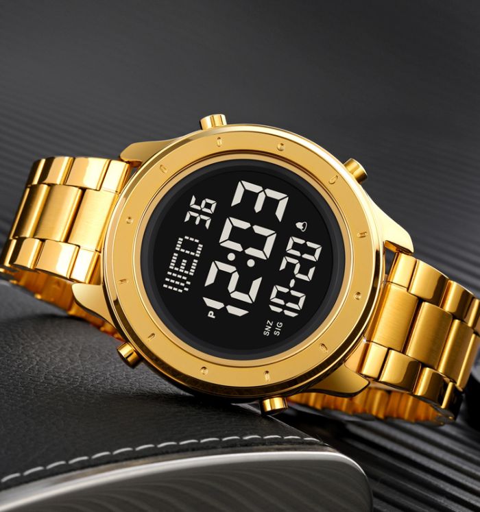 Skmei 1864SGDBK Gold-Black Steel