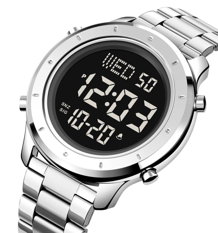 Skmei 1864SSIBK Silver-Black-Steel