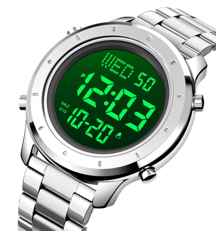 Skmei 1864SSIBK Silver-Black-Steel