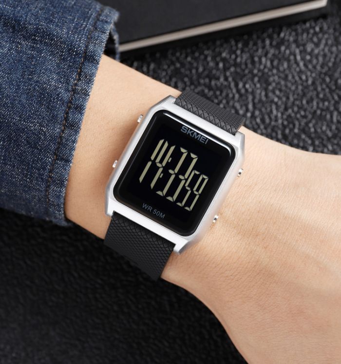 Skmei 1866SIBK Silver-Black