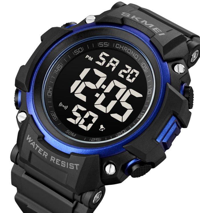 Skmei 1886BUBK Black-Blue-Black