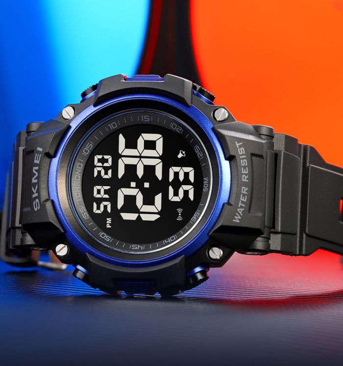 Skmei 1886BUBK Black-Blue-Black