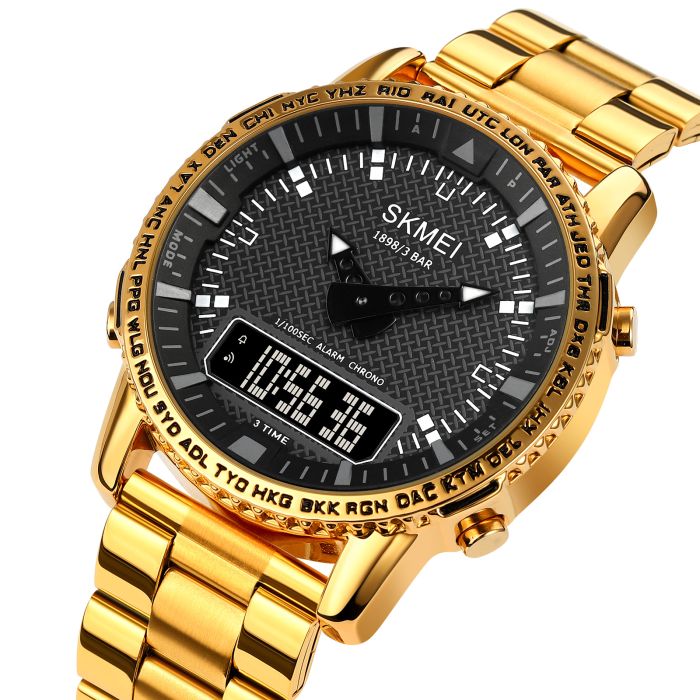 Skmei 1898GDBK Gold-Black
