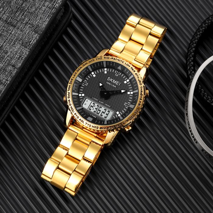 Skmei 1898GDWT Gold-White