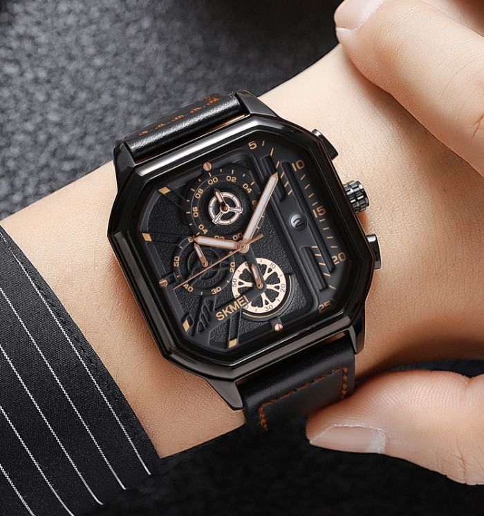 Skmei 1963BKRG Black-Rose-Gold