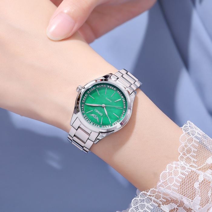 Skmei 1964SIGN Silver-Green