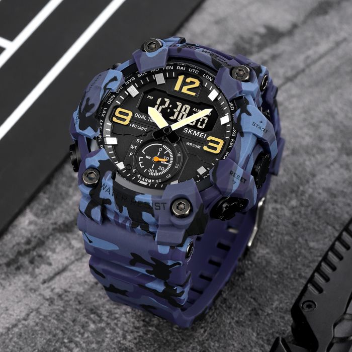 Skmei 1965CMBU Camo Blue SALE