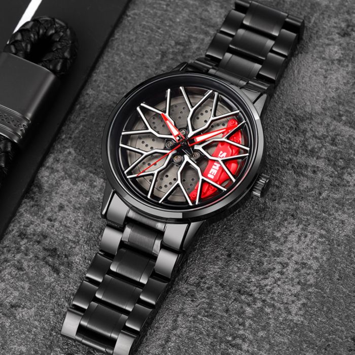 Skmei 1990D Black Red-Silver