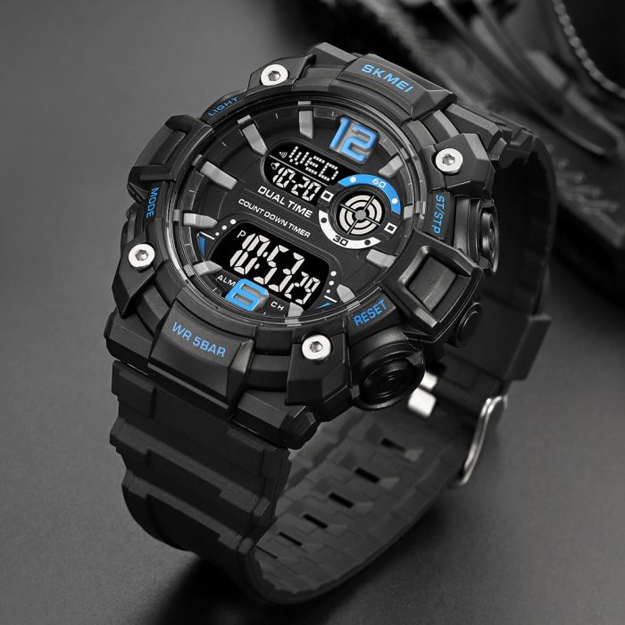 Skmei 2018BUBK Blue-Black