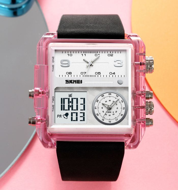 Skmei 2020PK Pink-Transparent SALE