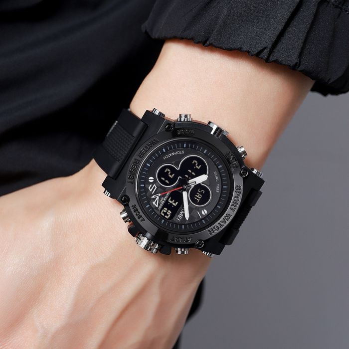 Skmei 2065BKBK Black-Black