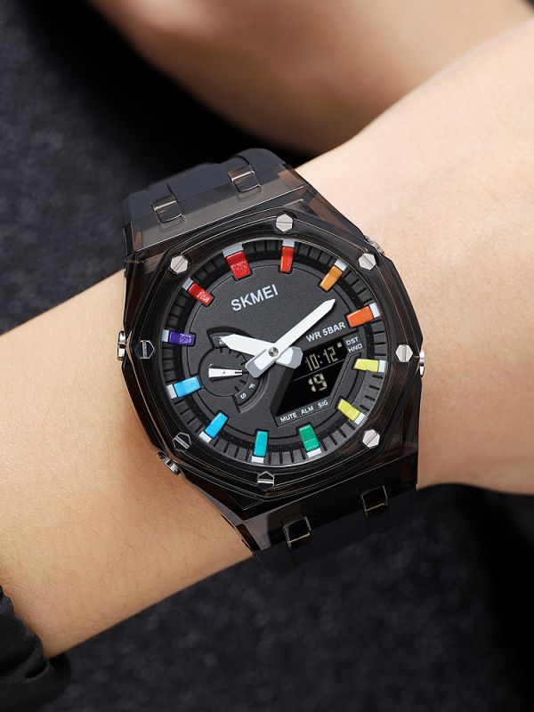 Skmei 2100BKBK Black-Black