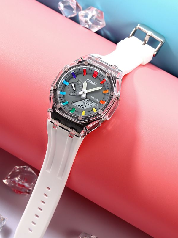 Skmei 2100WTGY White-Grey SALE