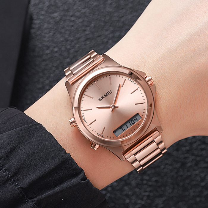 Skmei 2120RGRG Rose Gold-Rose Gold