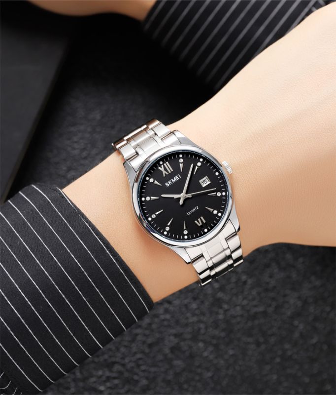 Skmei 2158SIBK Silver-Black