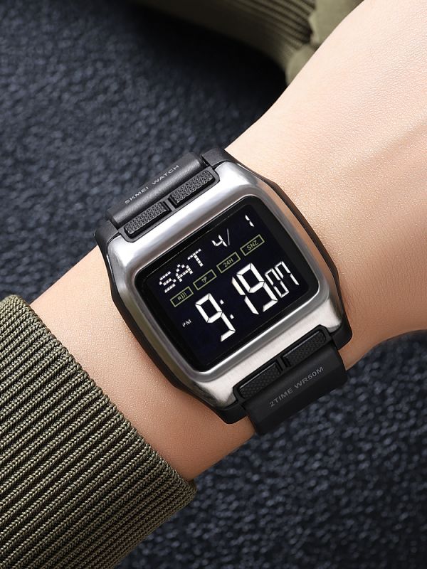 Skmei 2193SIBK Silver-Black