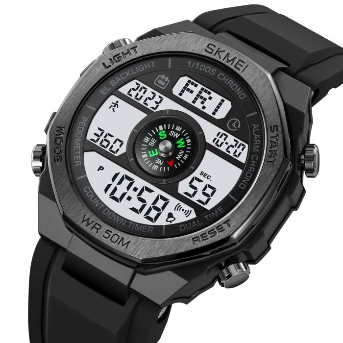 Skmei 2209BKWT Black-White  STOPPED