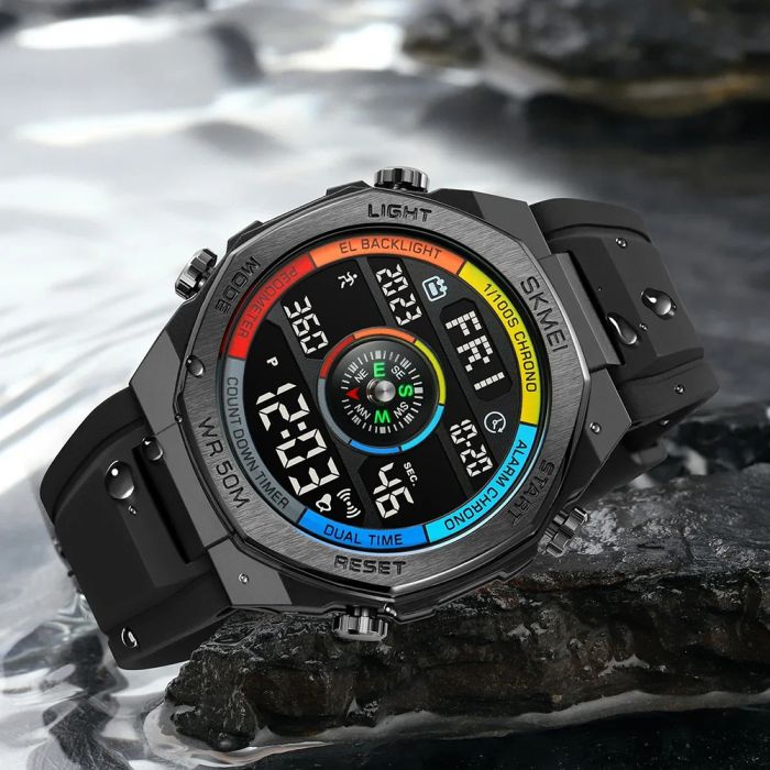 Skmei 2209CLBK Colorful-Black  STOPPED