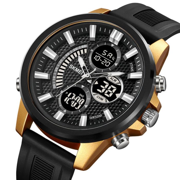 Skmei 2235BKGDBK Black-Gold-Black