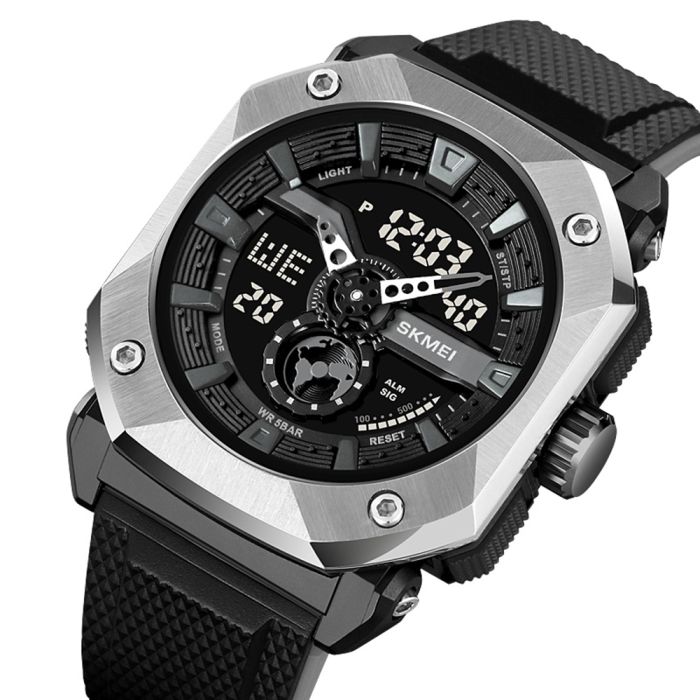 Skmei 2272SIBK Silver-Black SALE